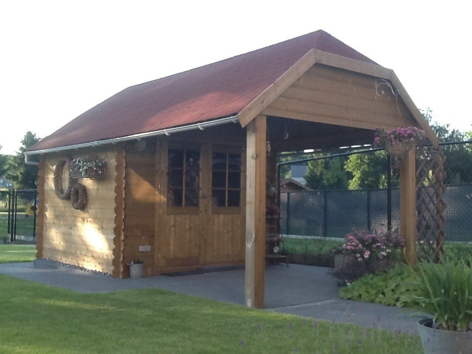 NIEUW Cottage tuinhuis Cork autoclave - S8507-1