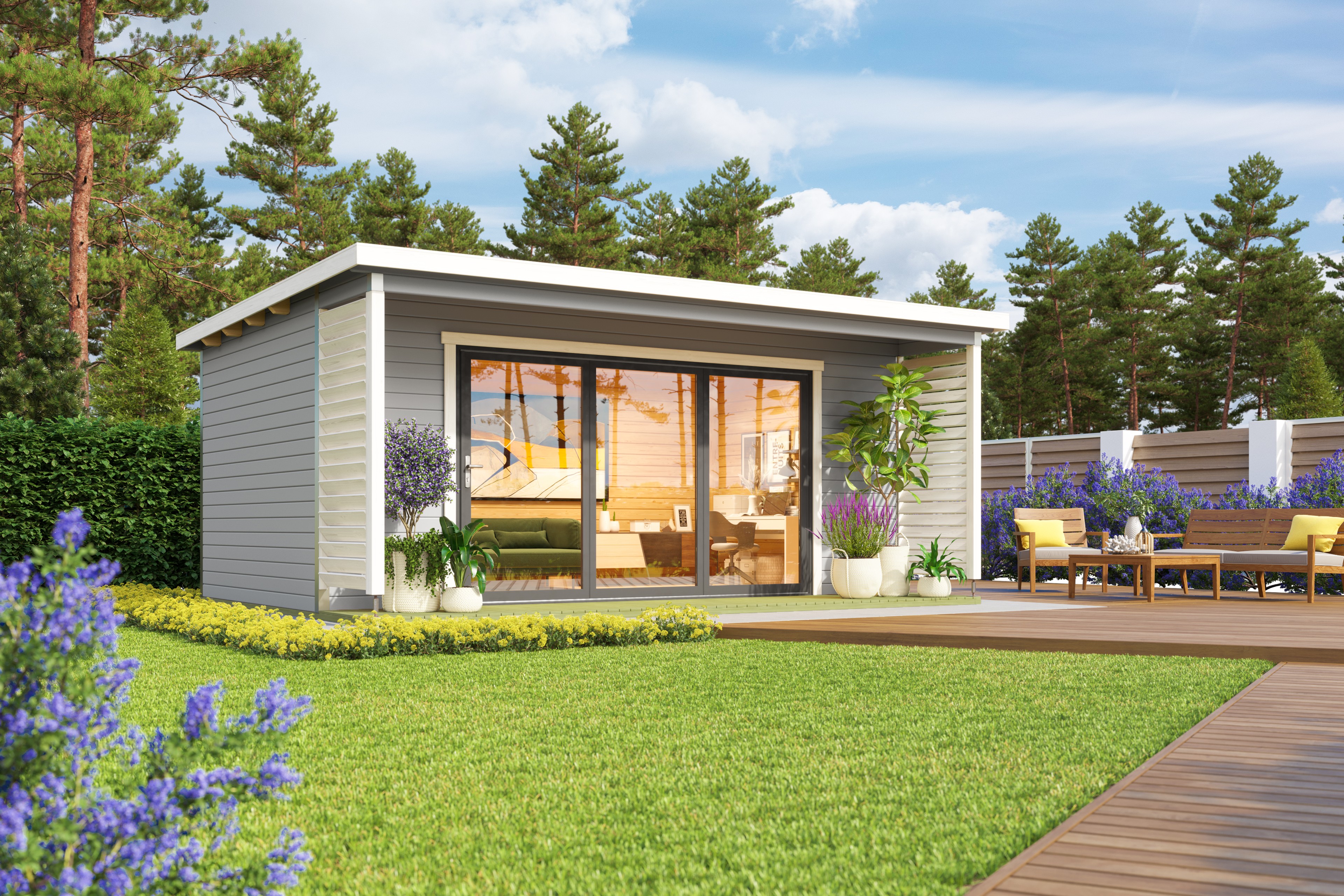 NIEUW Modern tuinhuis Liverpool 3