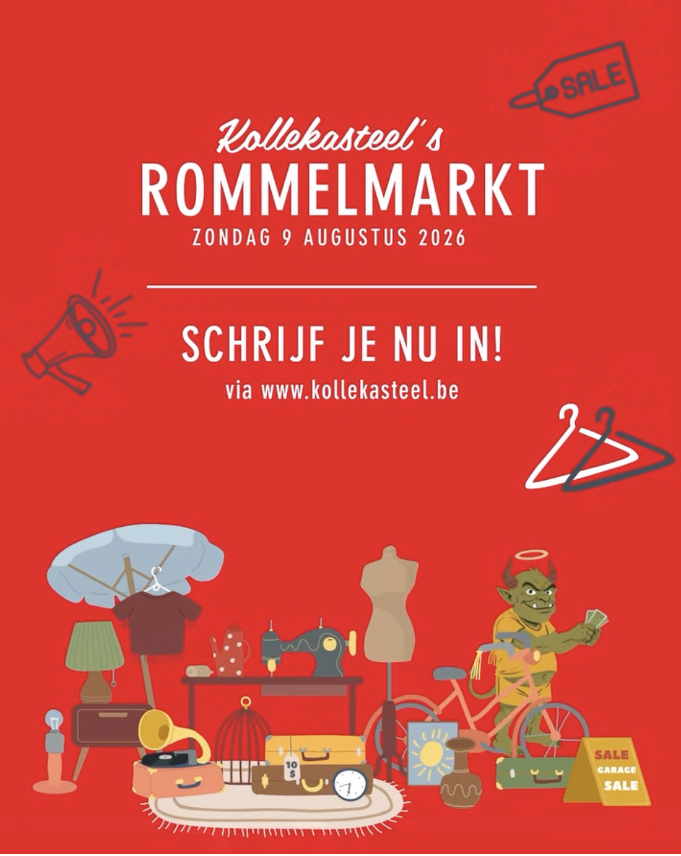 9 augustus 2026 Rommelmarkt