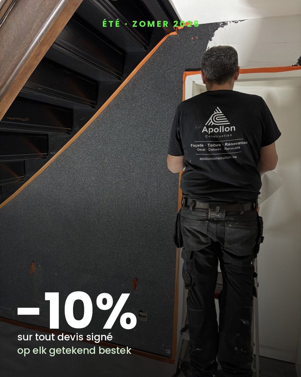 10% korting op elk getekend bestek vóór 31 augustus 2026
