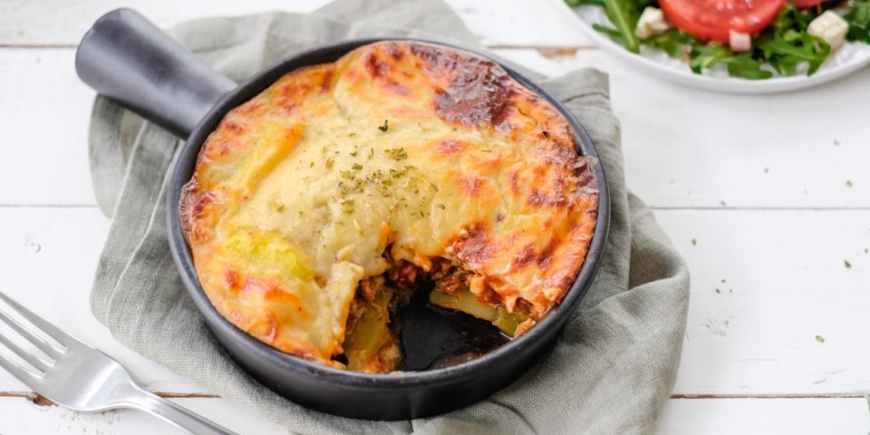 Zin in moussaka? Gemakkelijk én snel op tafel