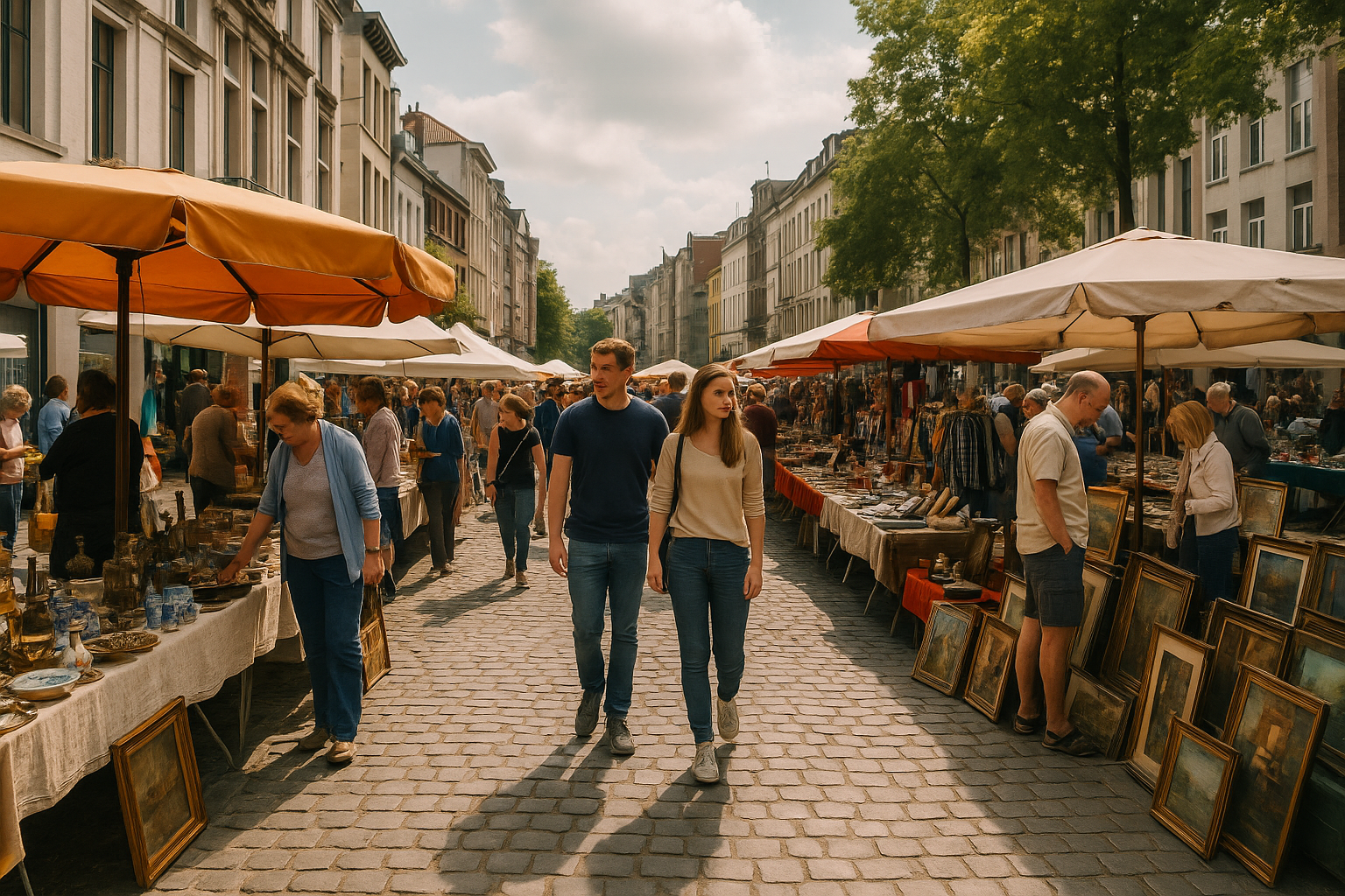 Deze zomerse markten en braderieën in België wil je niet missen